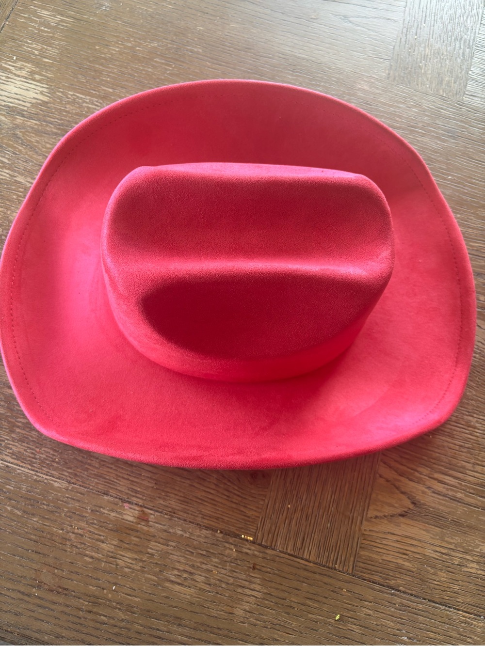 Vegan Suede Cowboy Hat